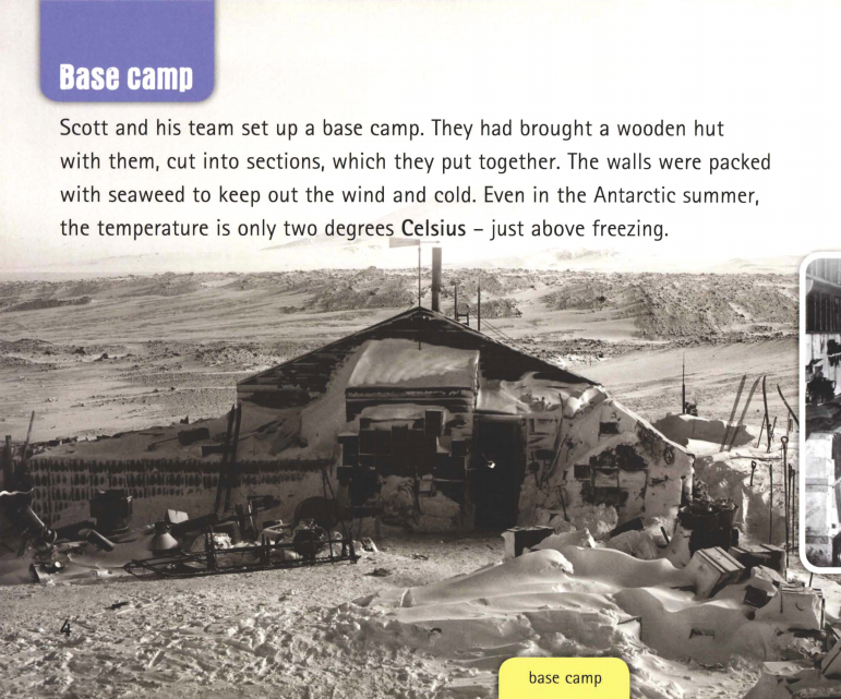 Captain Scott Journey to the South Pole绘本故事第5页