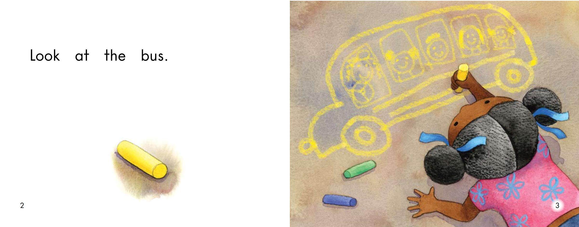 The sidewalk绘本故事第3页