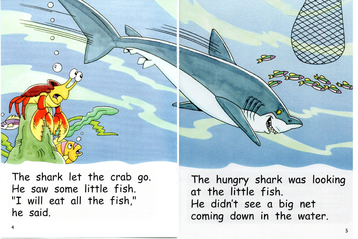 Shark And Crab绘本故事第4页