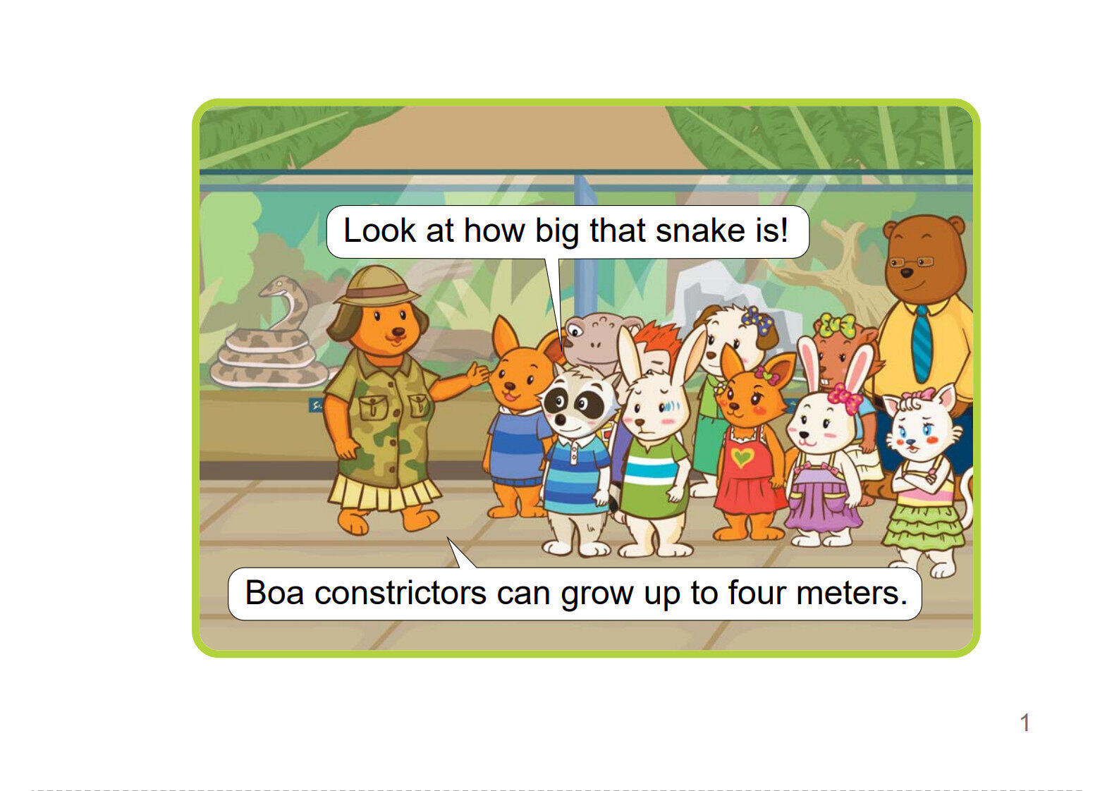 Snakes And Lizards绘本故事第2页