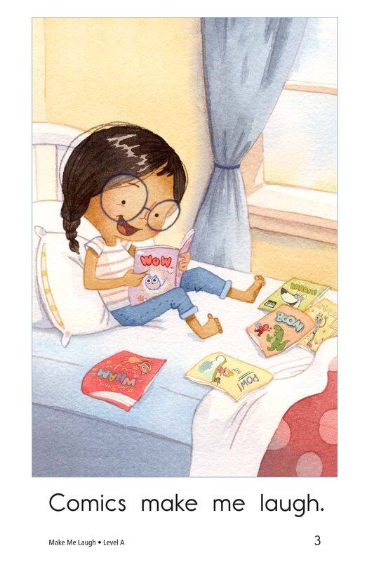 Make Me Laugh绘本故事第3页