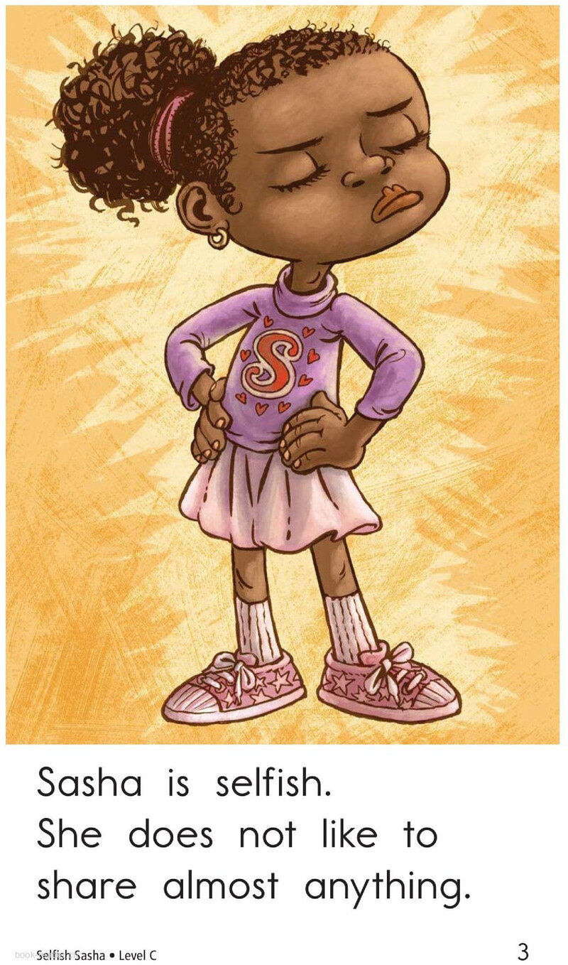 Selfish Sasha	绘本故事第3页