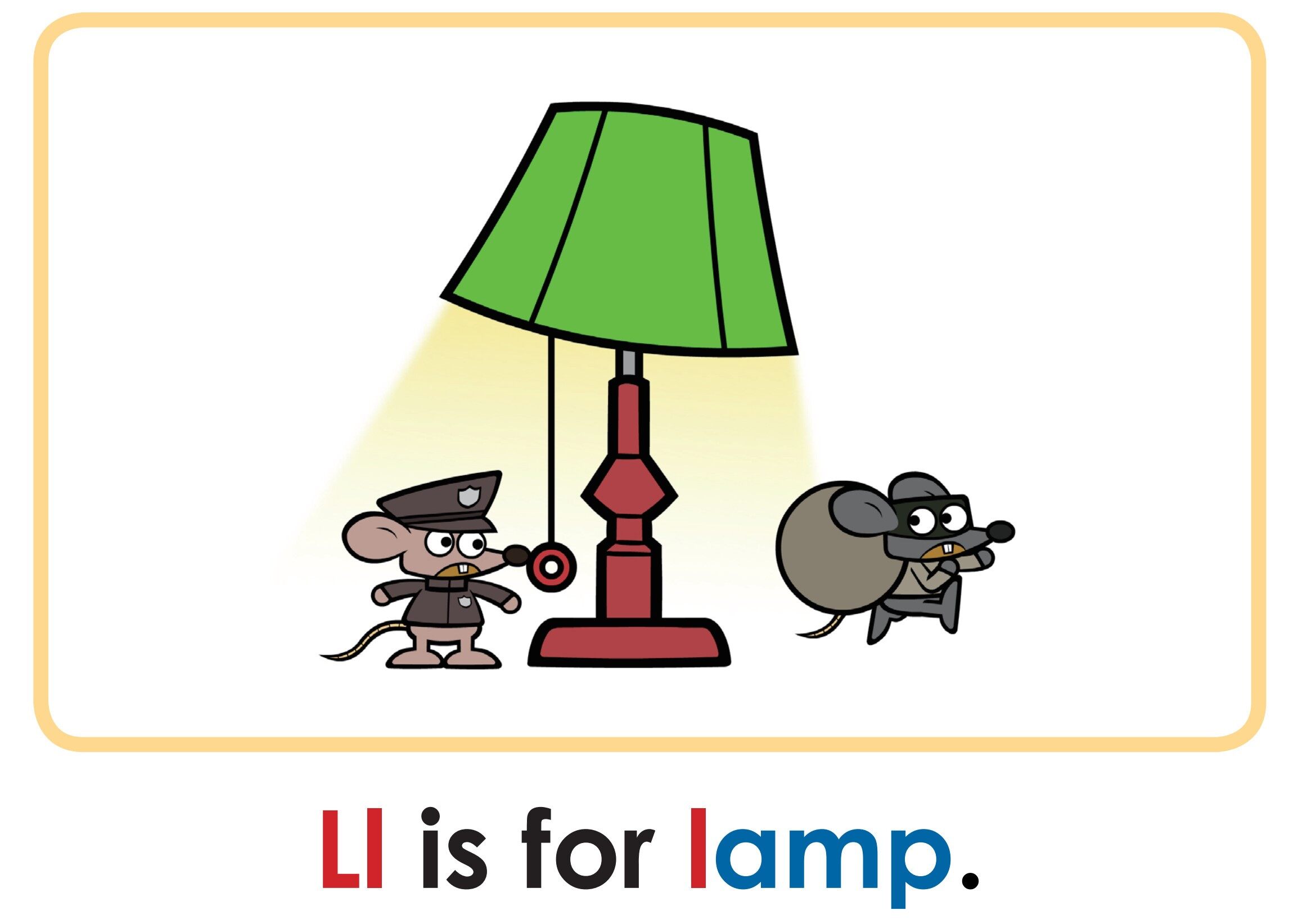 Letter Ll绘本故事第4页