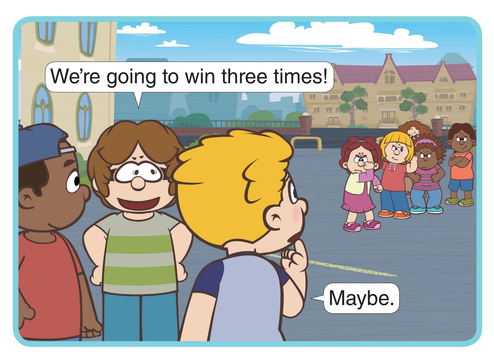 Boys Against Girls绘本故事第5页