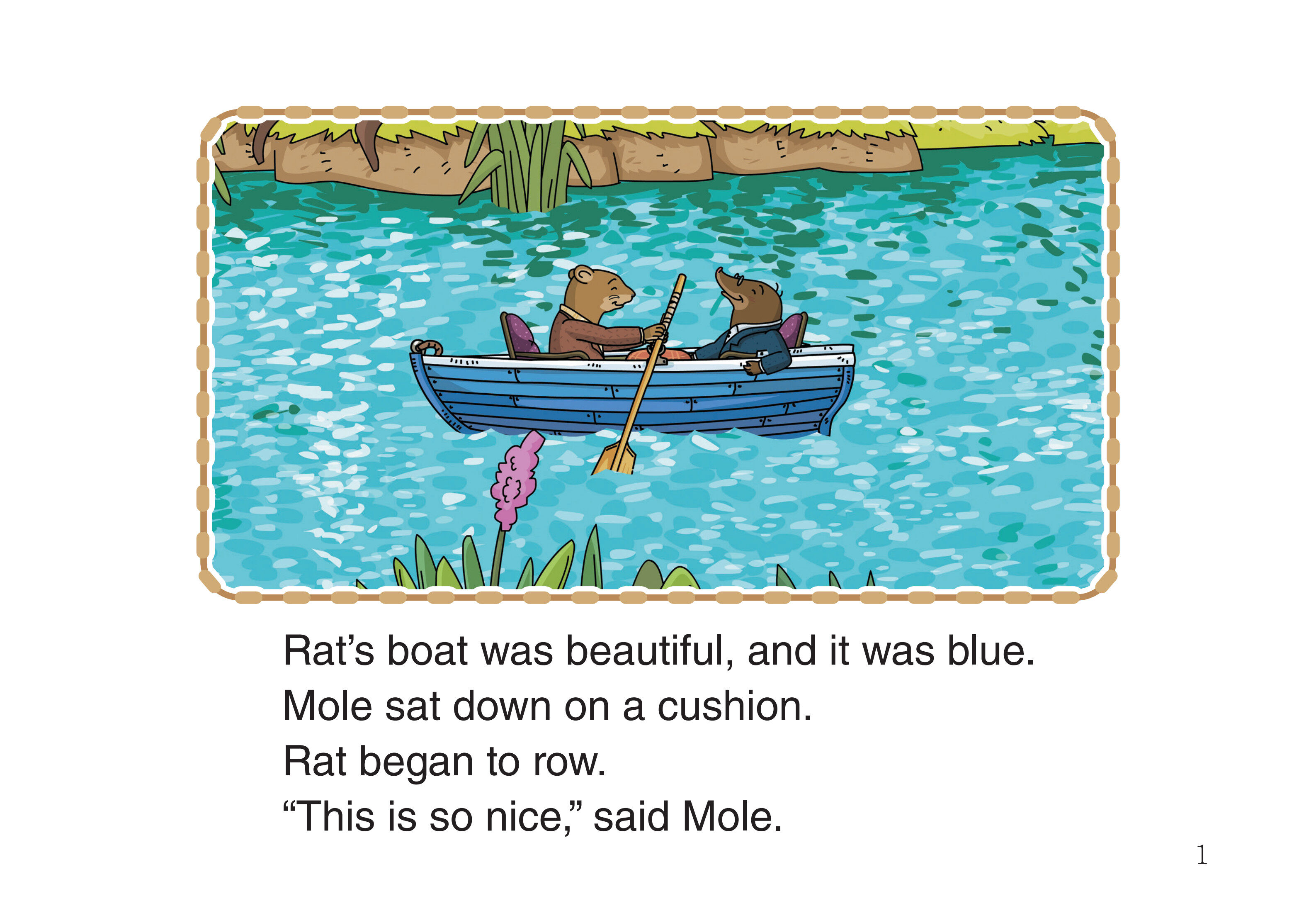 On the River绘本故事第3页