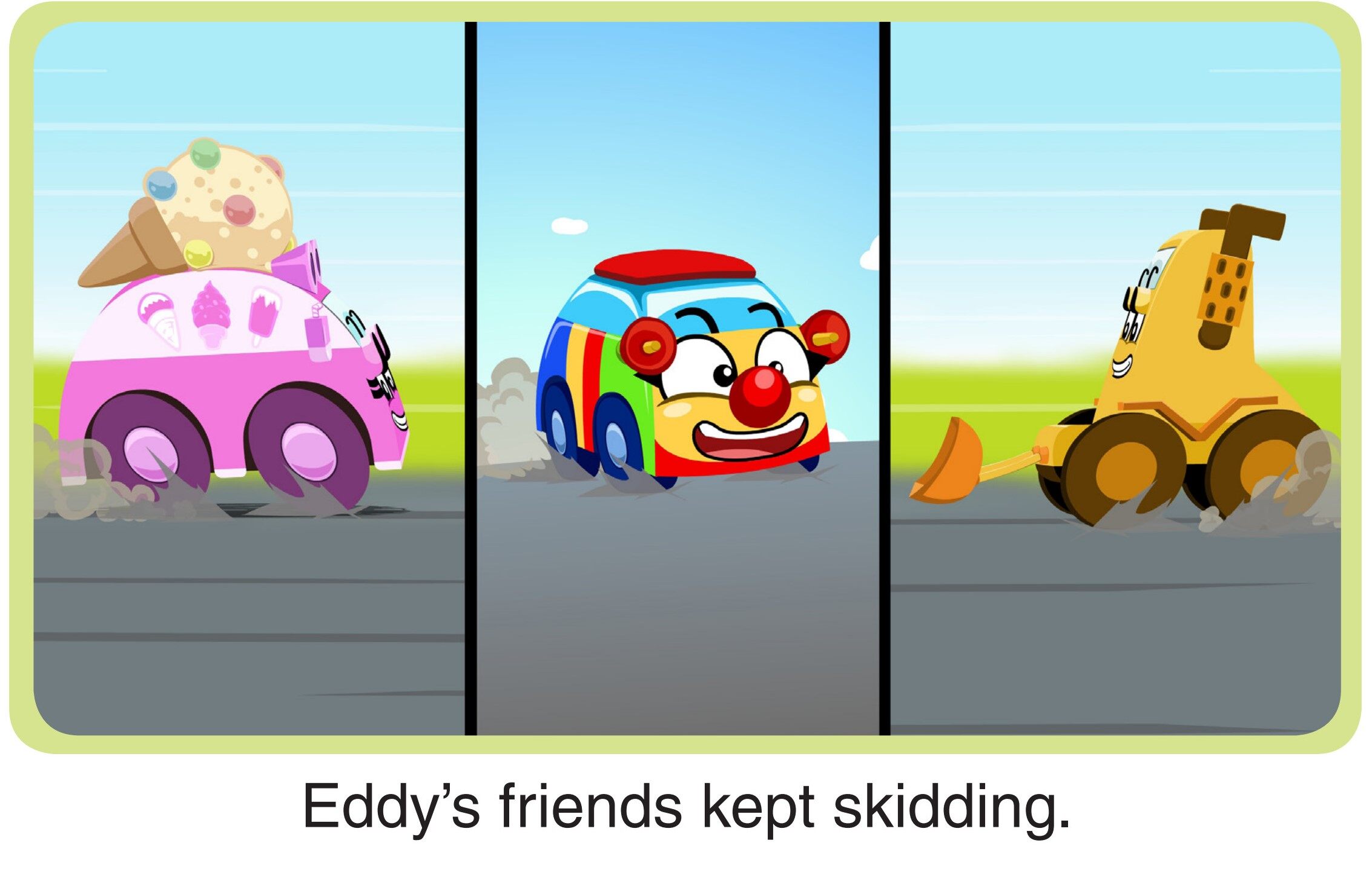 Skidding绘本故事第4页