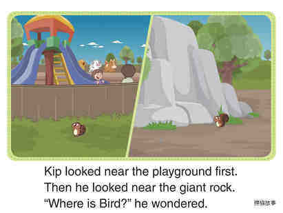 Looking for Kip, Looking for Bird绘本故事第4页