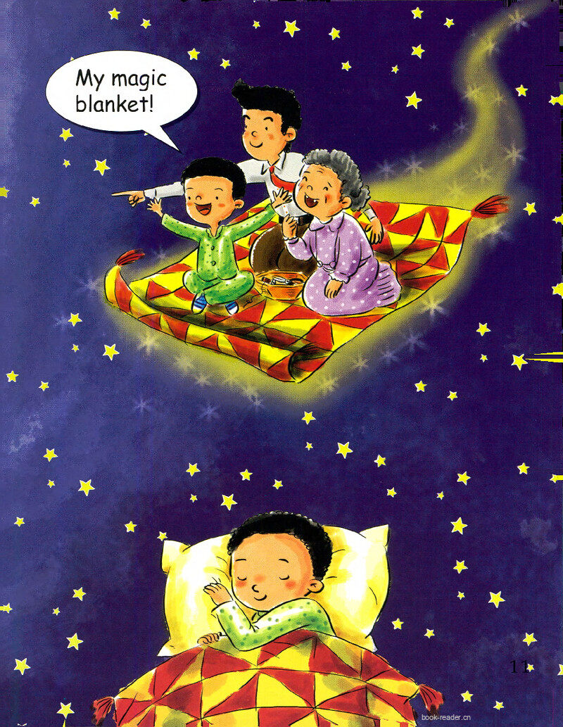 The Magic Blanket绘本故事第3页