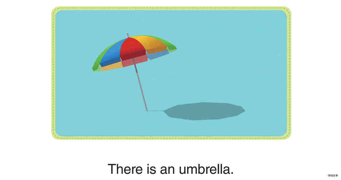 There Is An Umbrella绘本故事第2页