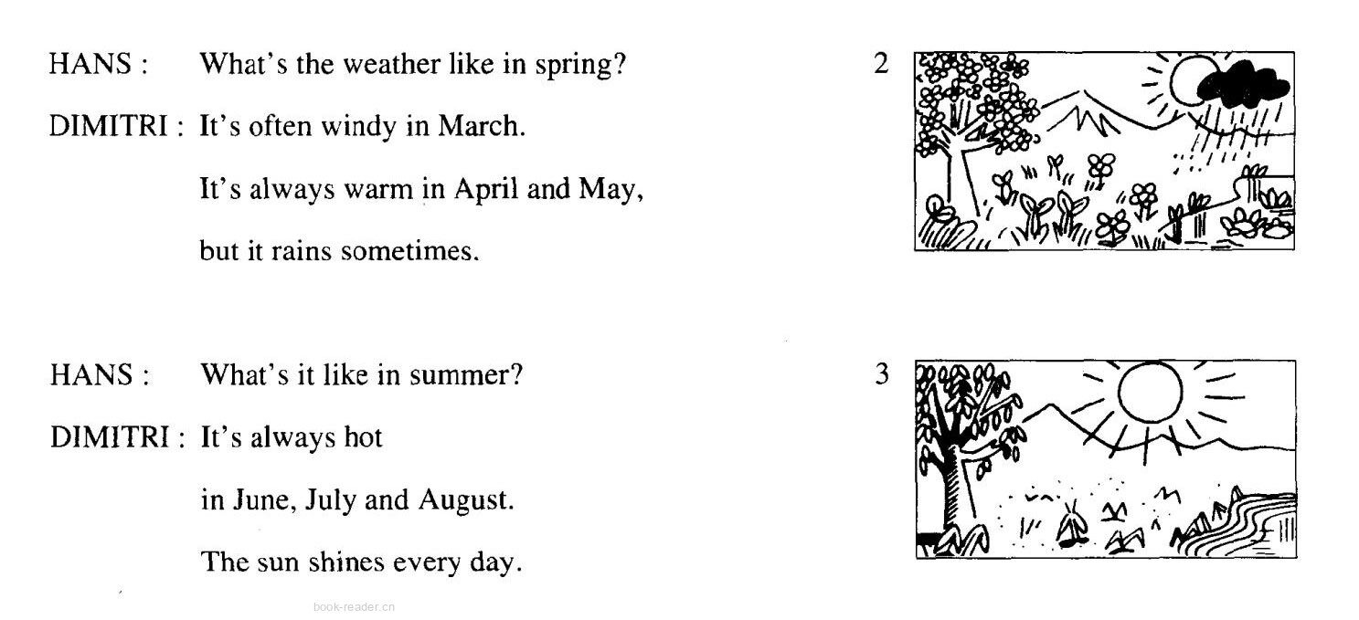 1-051 A Pleasant Climate绘本故事第3页