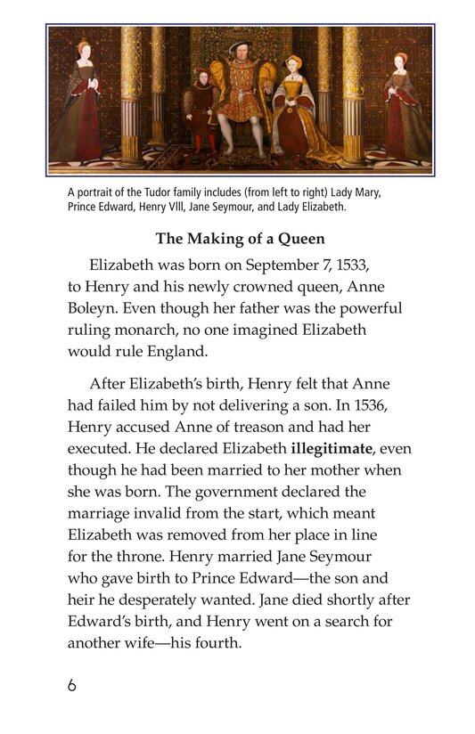 Queen Elizabeth I绘本故事第5页