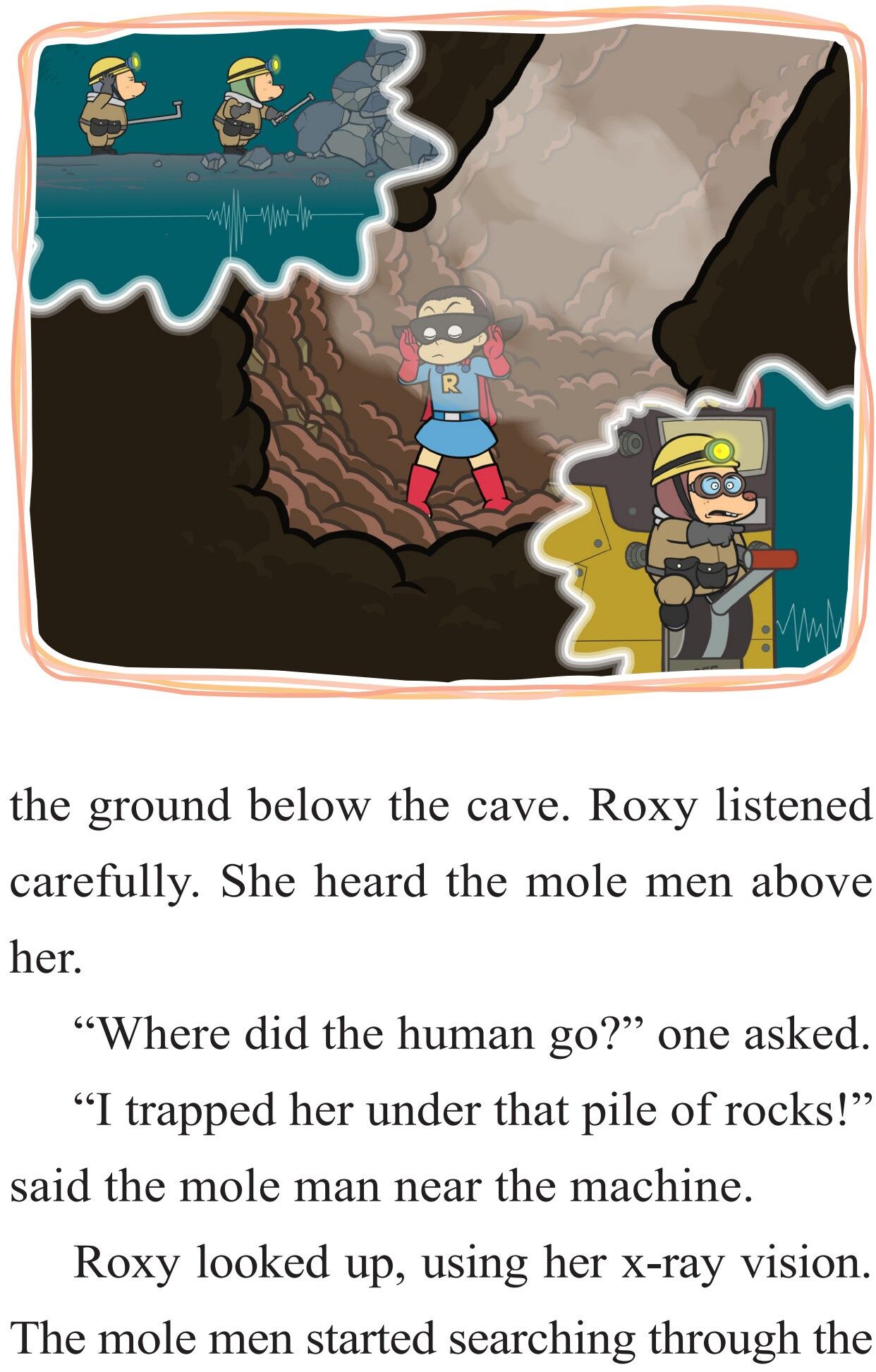 Buried by an Earthquake绘本故事第4页