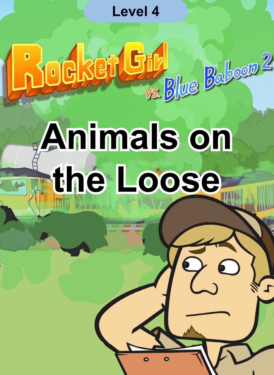 Animals on the Loose绘本故事第2页