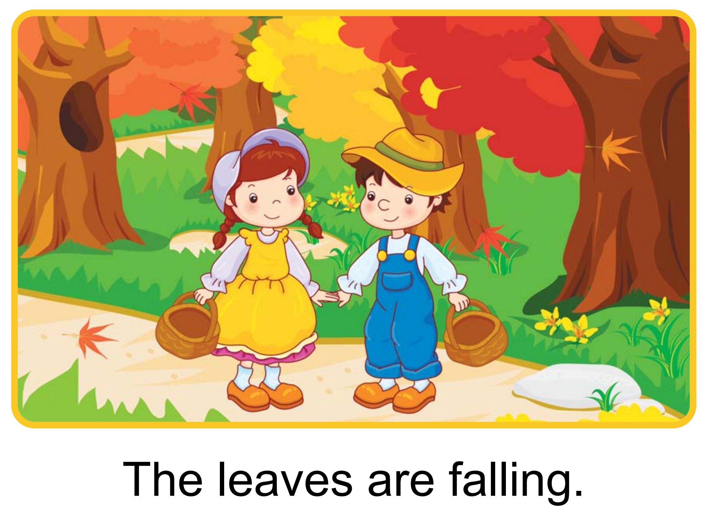 Pick Up a Leaf绘本故事第4页