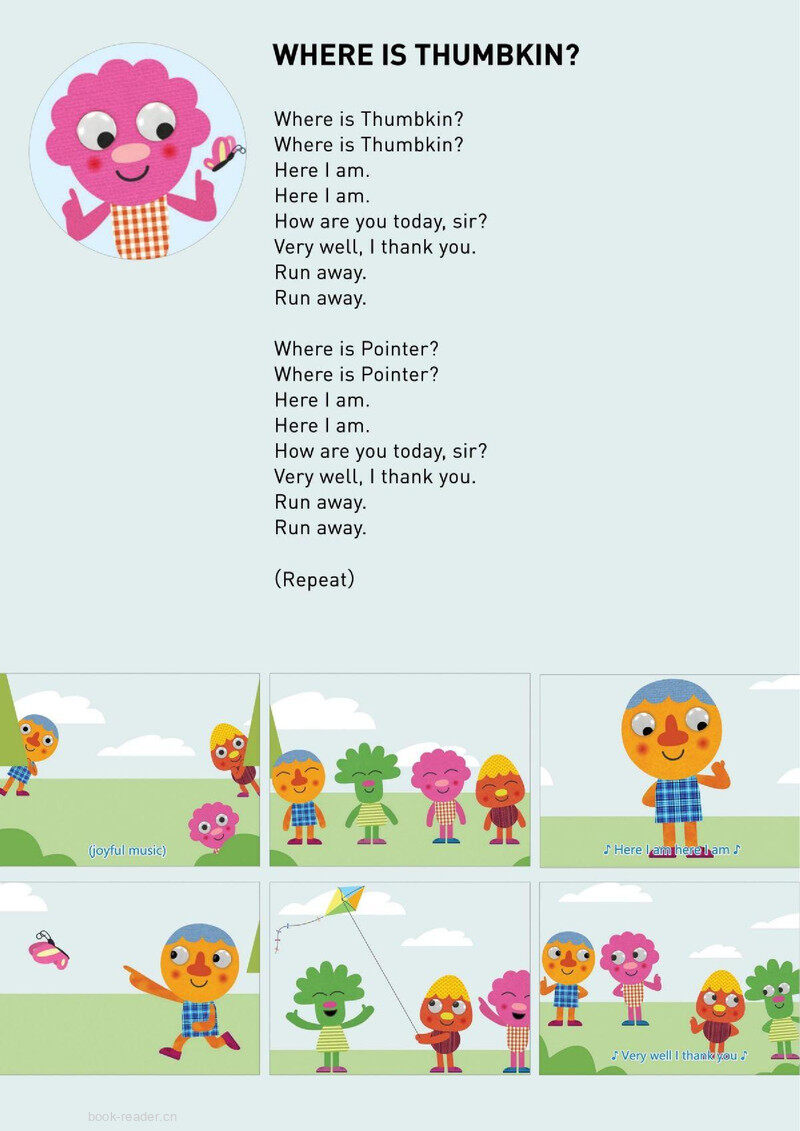 Where Is Thumbkin绘本故事第2页
