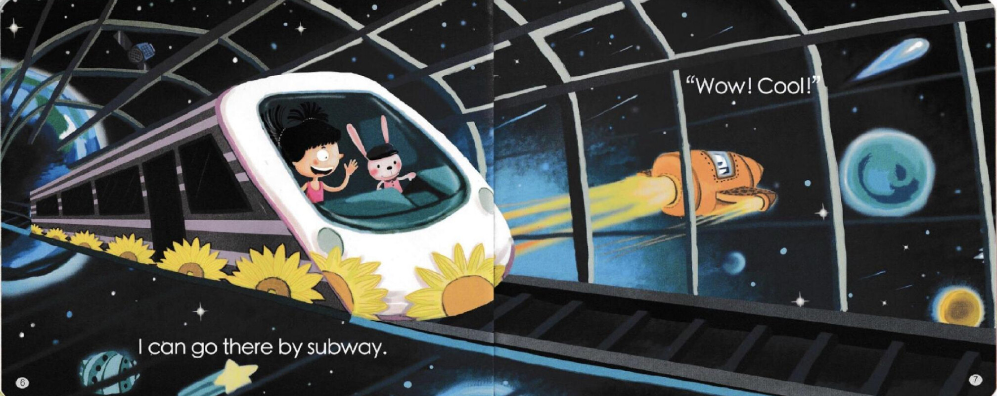 I am going to the sun绘本故事第5页