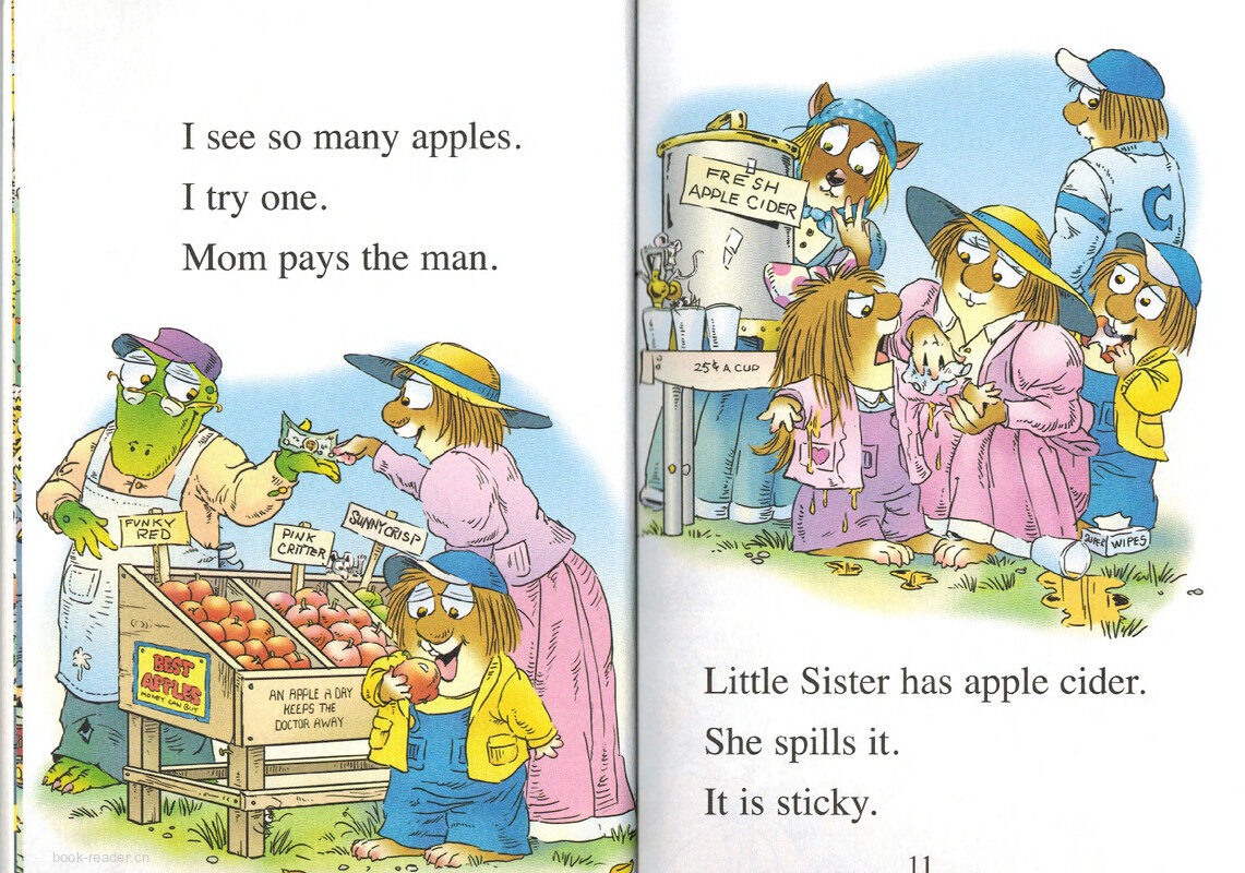 The Fall Festival绘本故事第5页