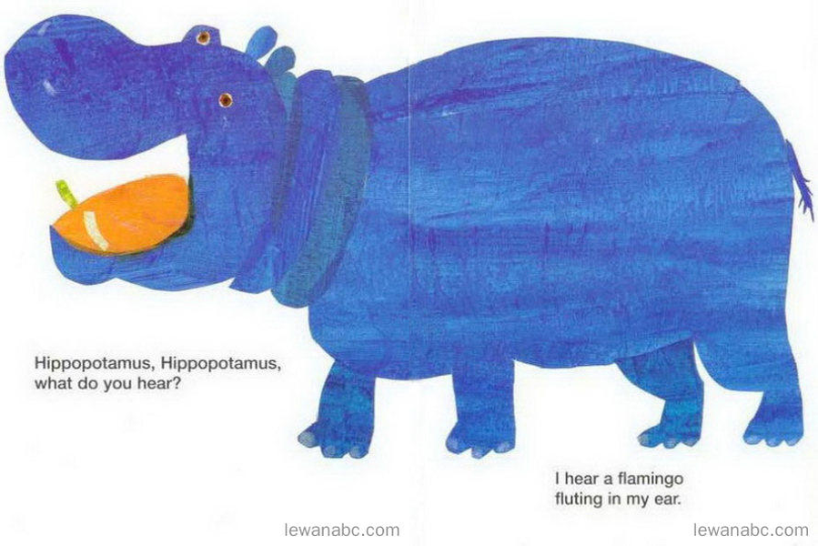 (20周)Polar Bear, Polar Bear, What Do You Hear?绘本故事第5页