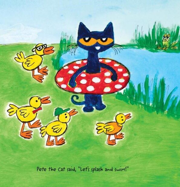 Pete the Cat  Five Little Ducks绘本故事第4页