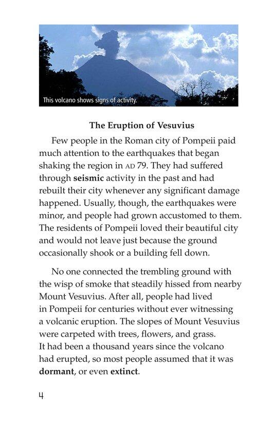 Volcanoes绘本故事第3页