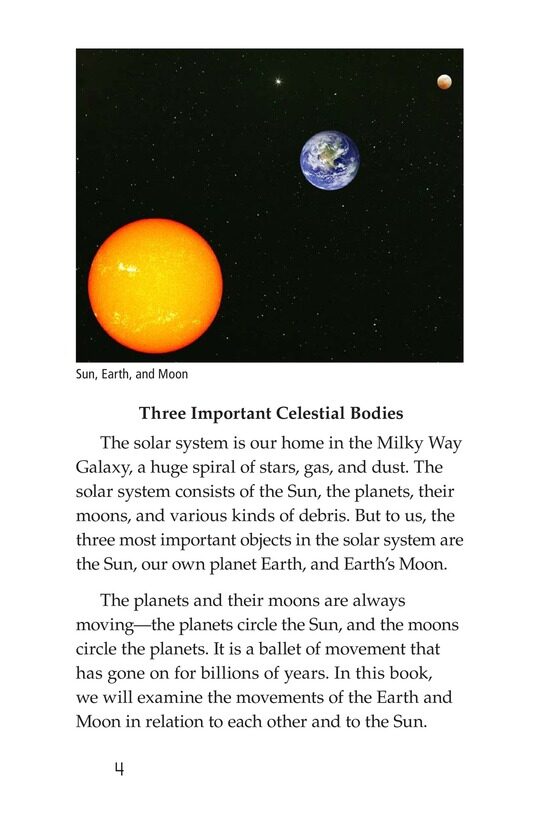 The Sun,Earth,and Moon绘本故事第3页