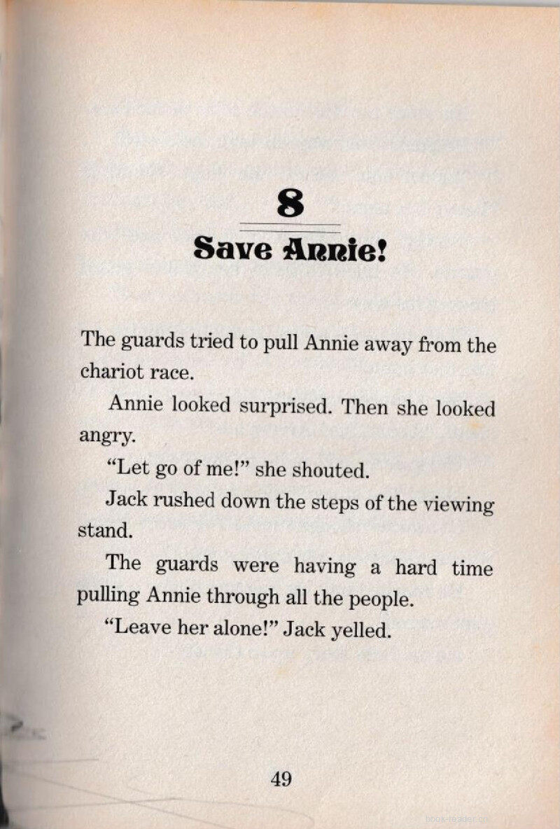 08 Save Annie!绘本故事第2页