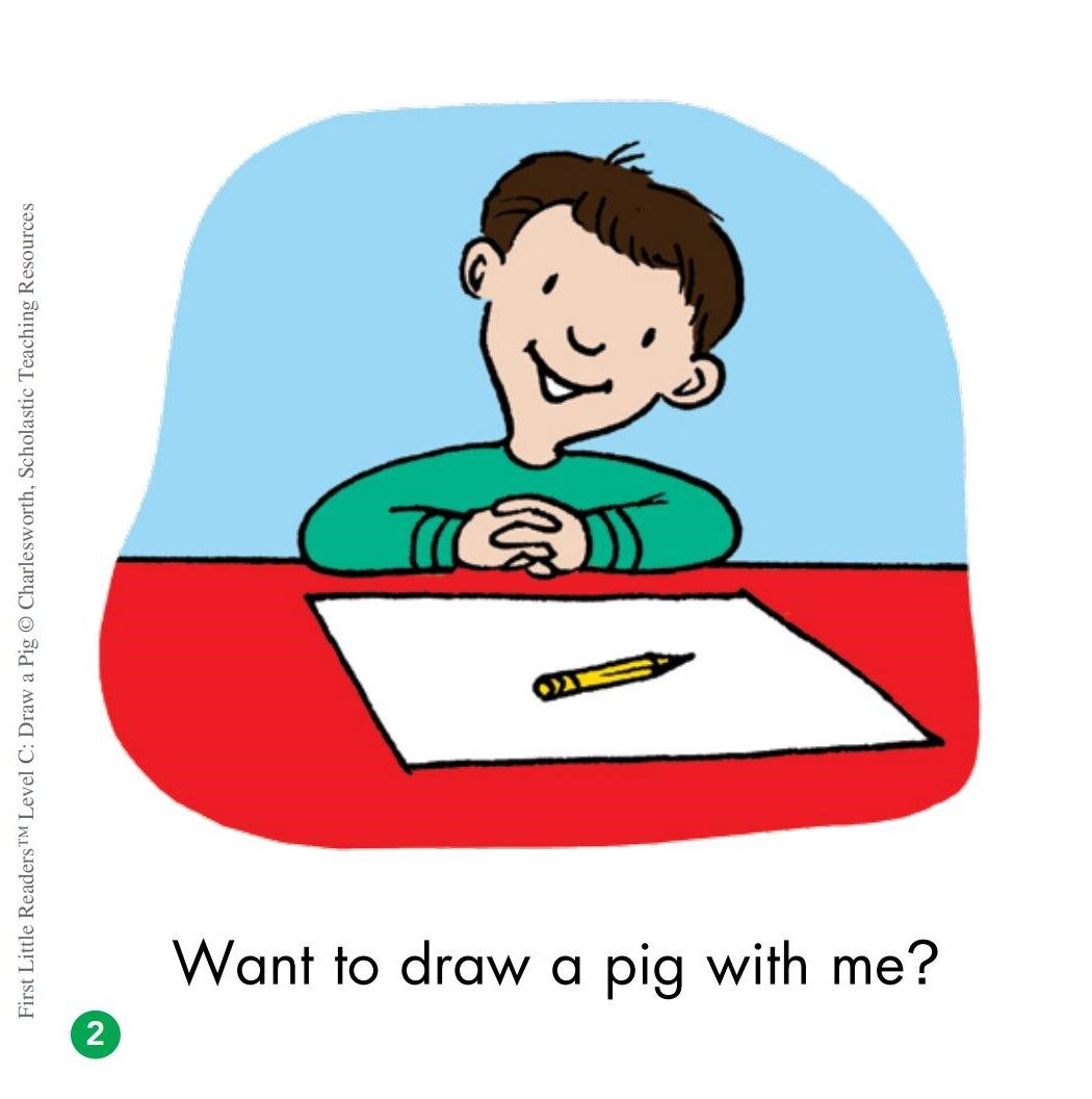Draw a Pig绘本故事第3页