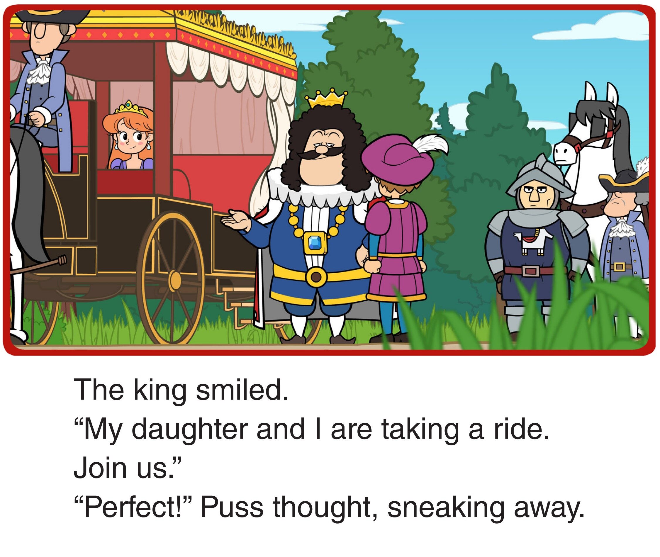 Puss Sneaks Away绘本故事第5页