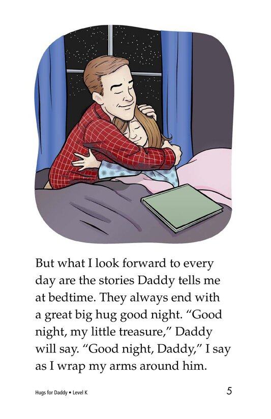 Hugs for Daddy绘本故事第4页
