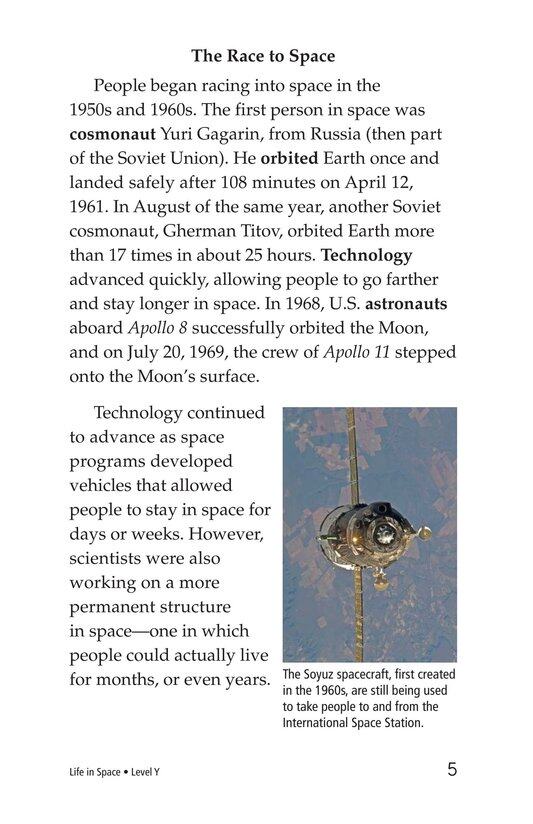 Life in Space绘本故事第4页