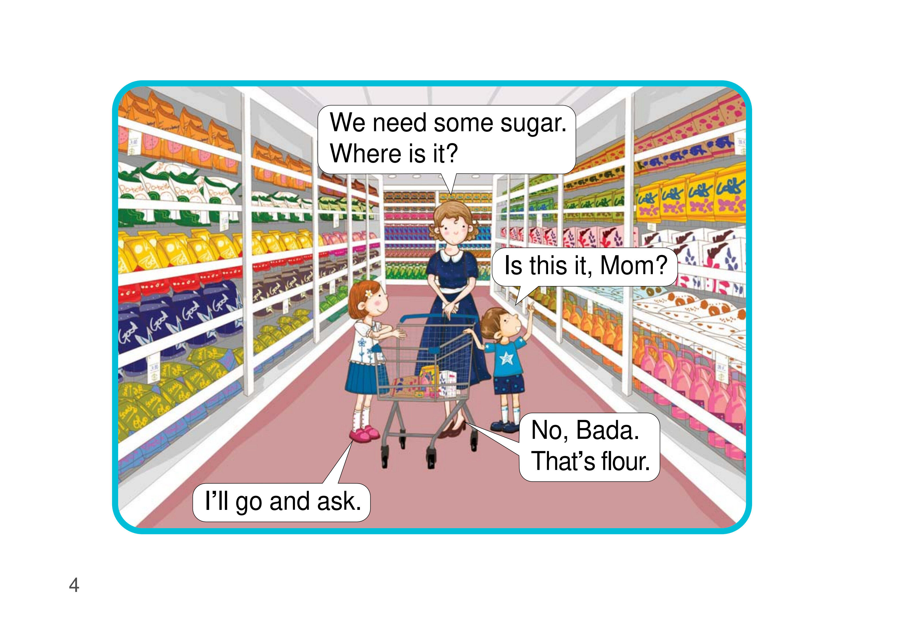 Grocery Shopping绘本故事第5页