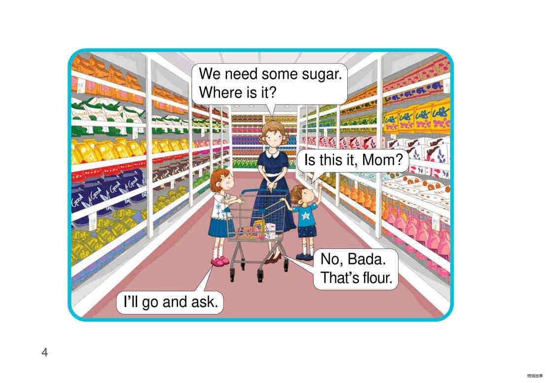 Grocery Shopping绘本故事第5页