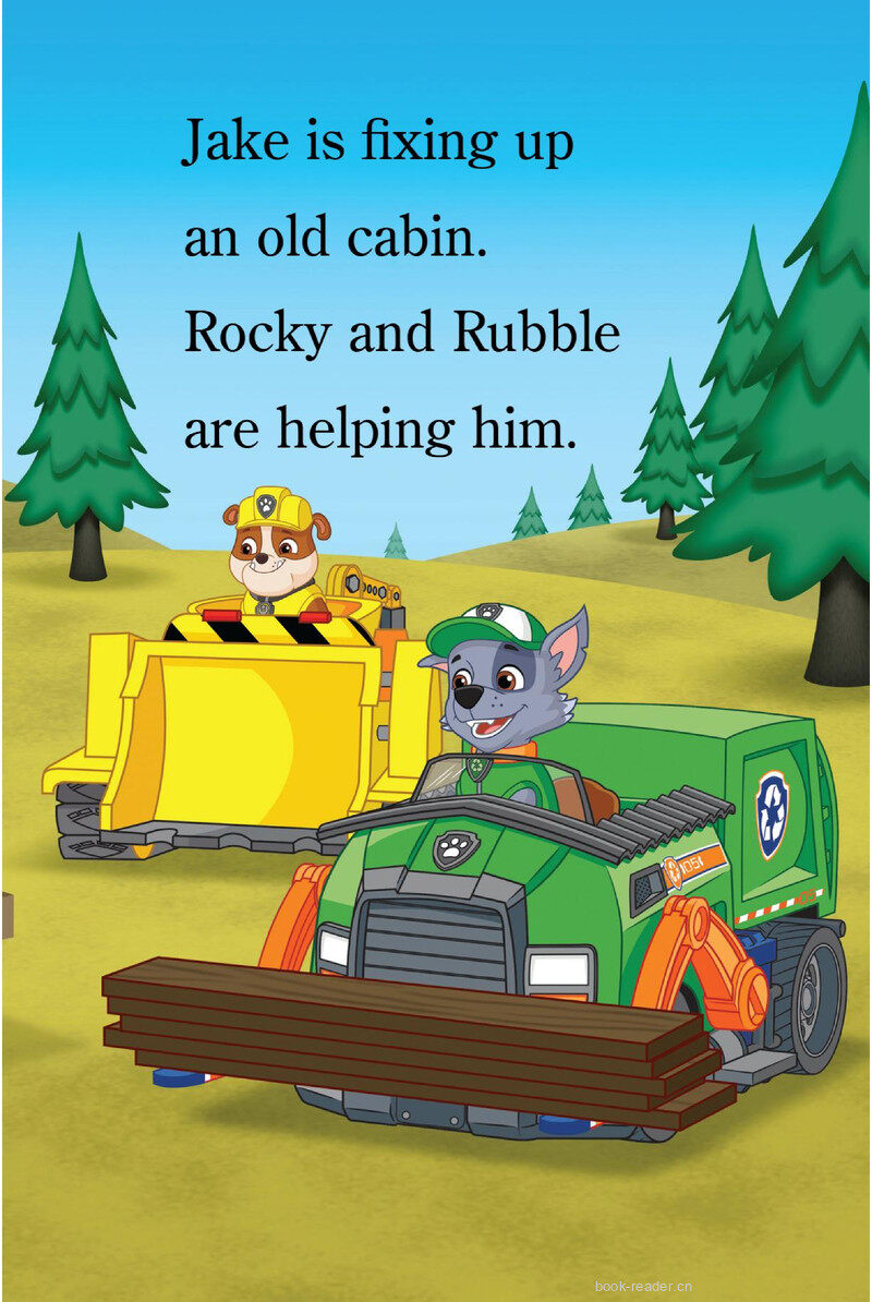 The Spooky Cabin绘本故事第4页