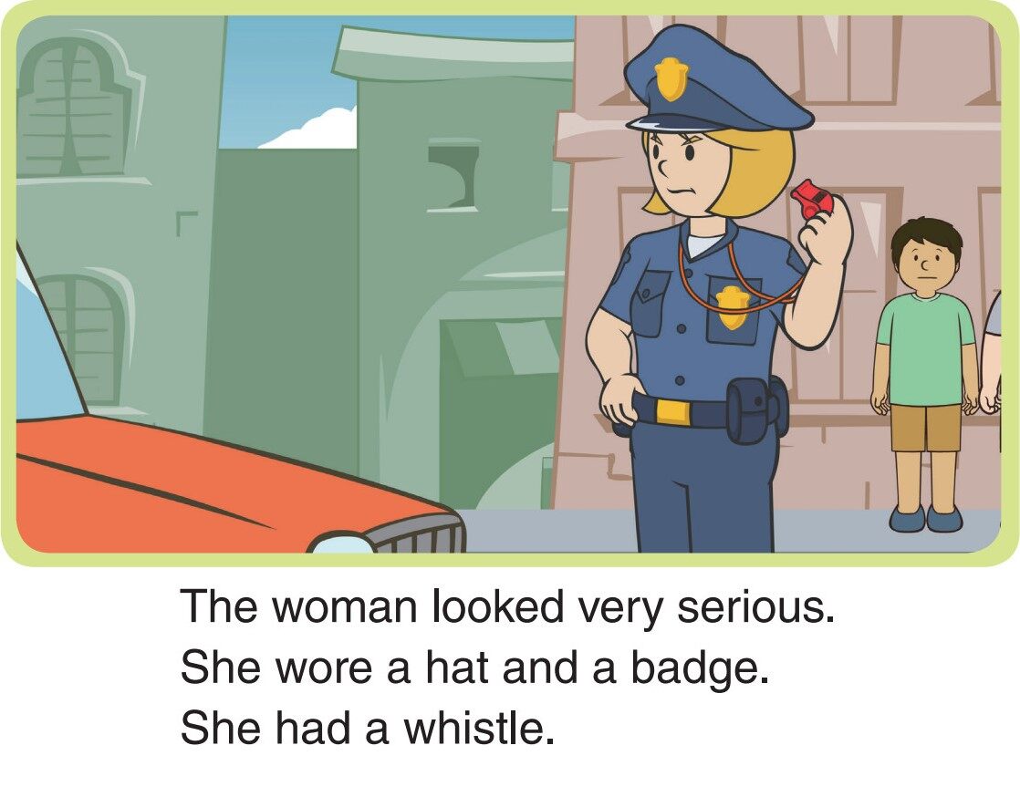 The Police Officer绘本故事第5页