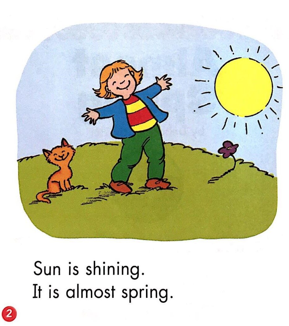 Almost spring绘本故事第2页