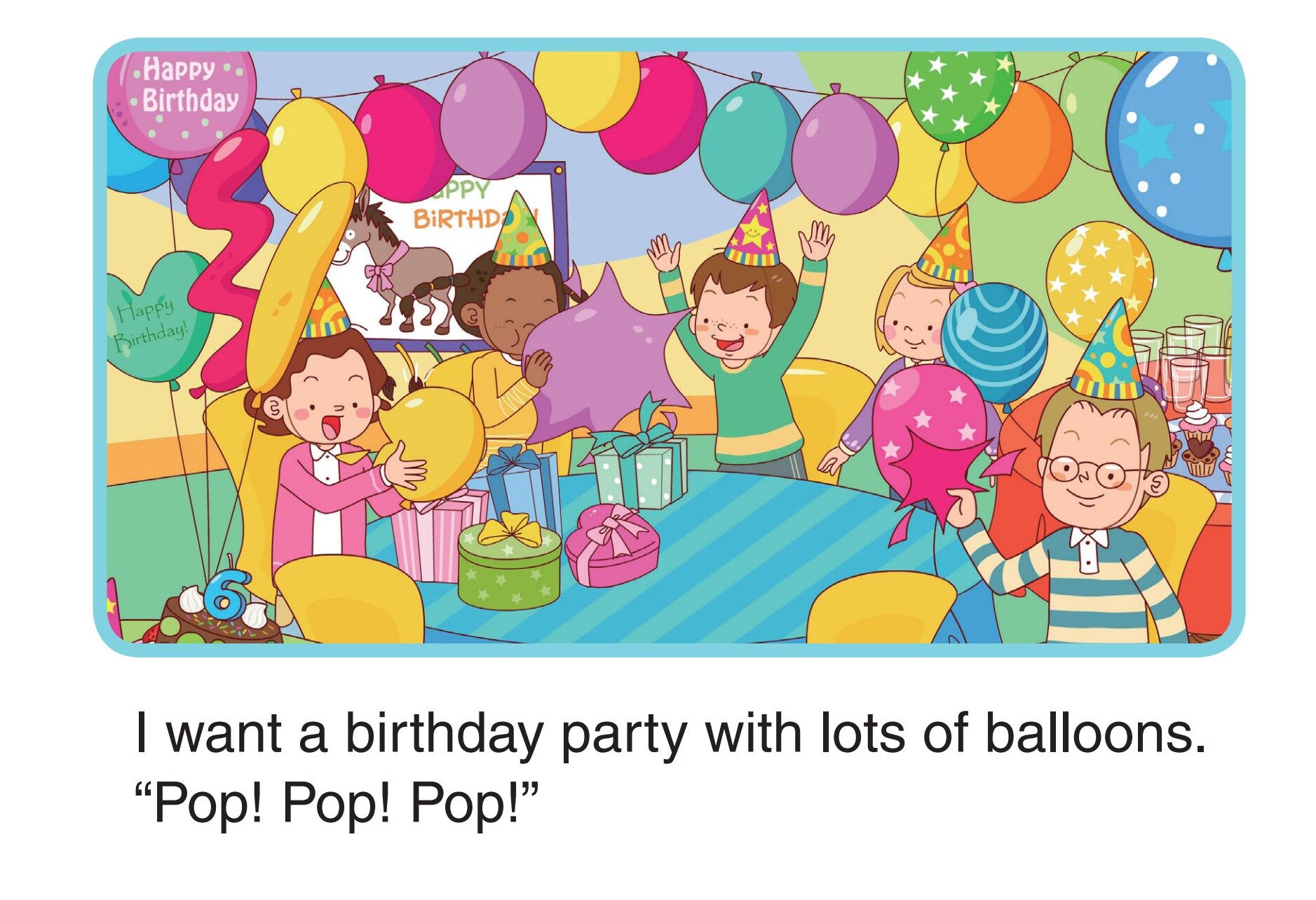 My Sixth Birthday绘本故事第4页