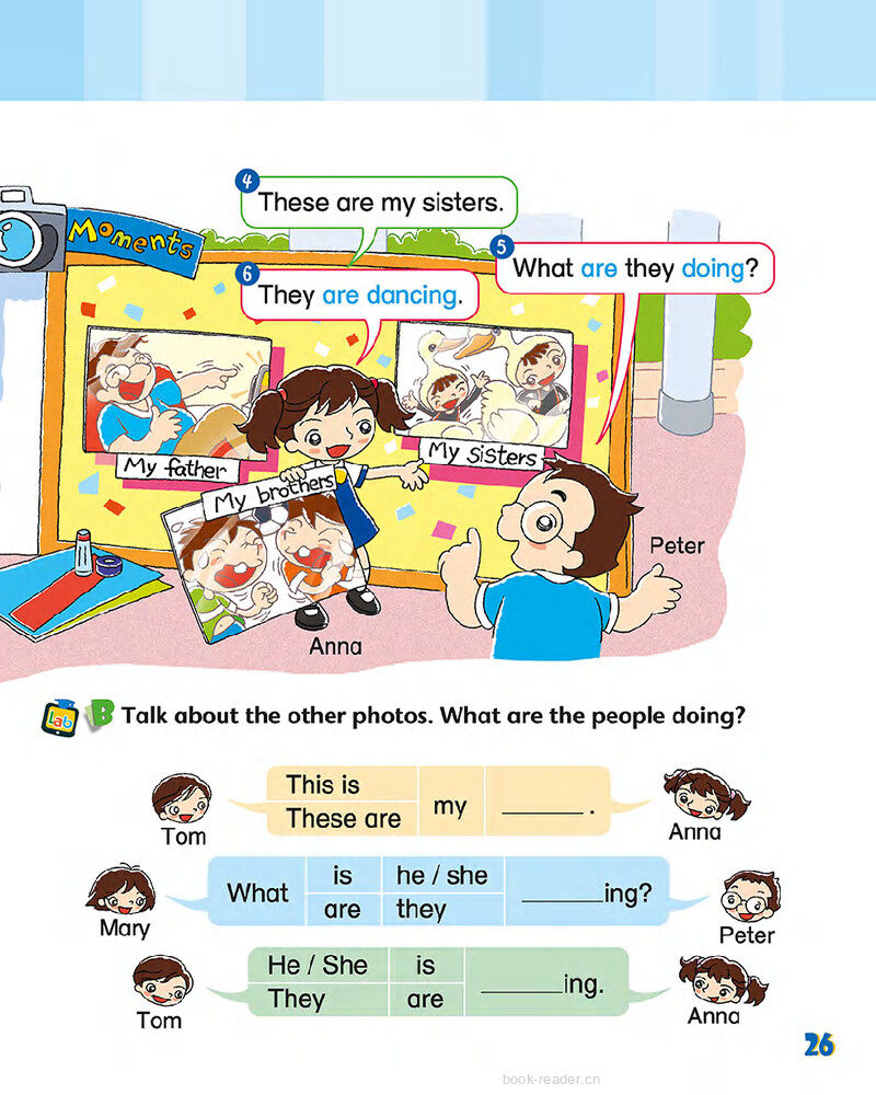 5 Happy moments绘本故事第4页