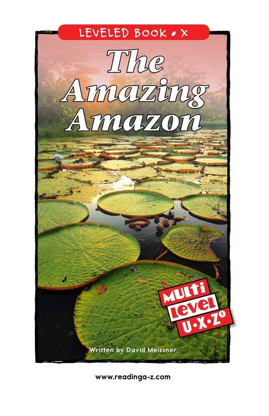 The Amazing Amazon绘本故事第2页