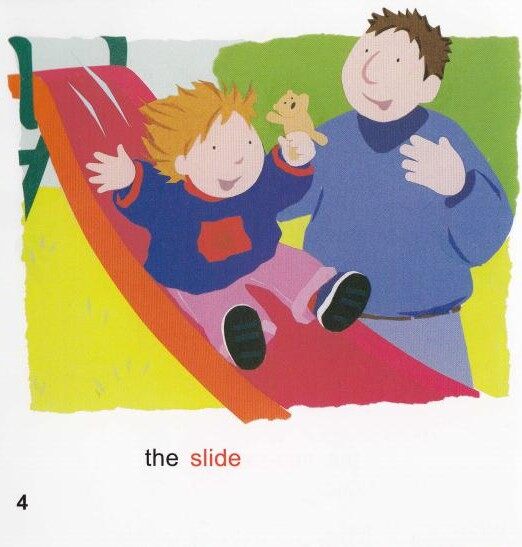 At the park绘本故事第5页