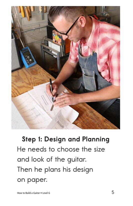 How to Build a Guitar绘本故事第4页