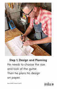 How to Build a Guitar绘本故事第4页