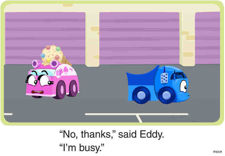 Eddy Is Busy绘本故事第5页