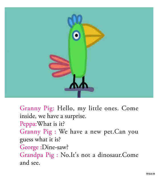 Polly Parrot绘本故事第4页