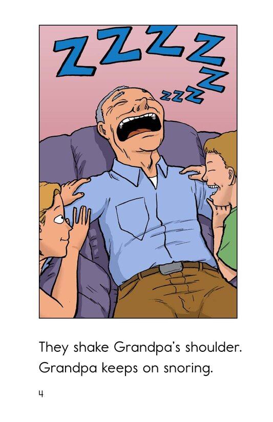 Stop Snoring!绘本故事第4页