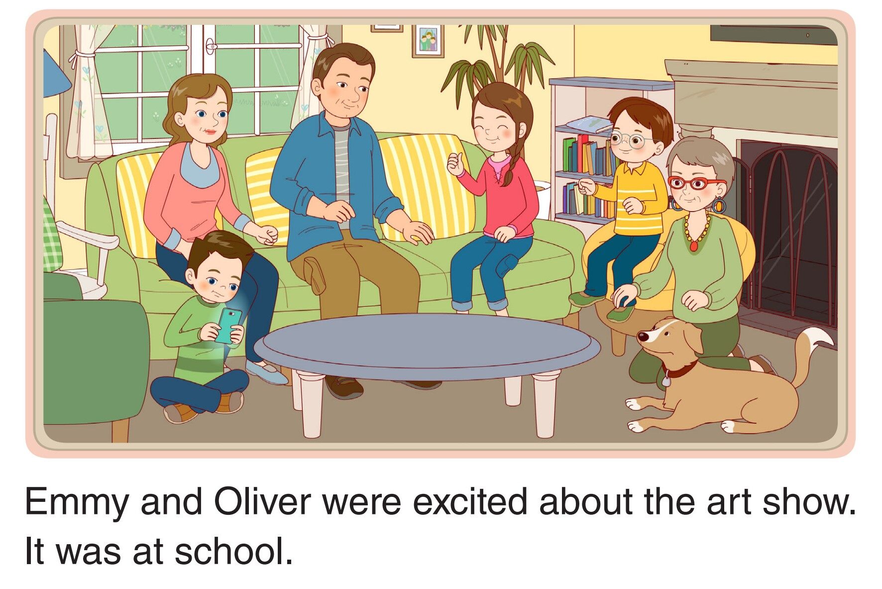 The Art Show绘本故事第2页