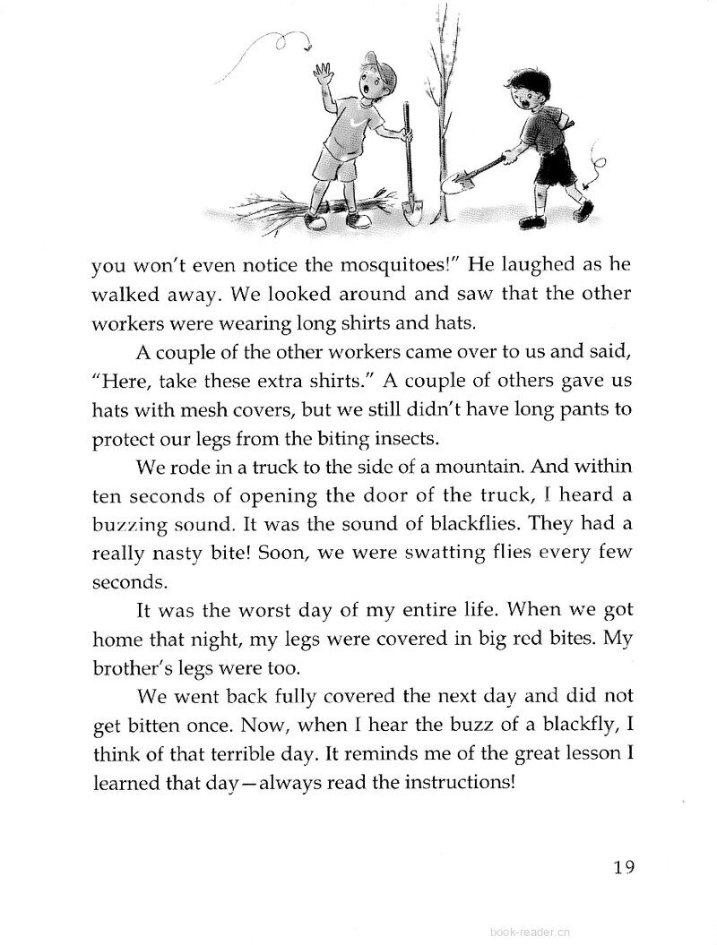 Read the Instructions!绘本故事第3页