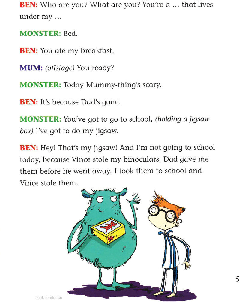 The Monster Under the Bed绘本故事第5页