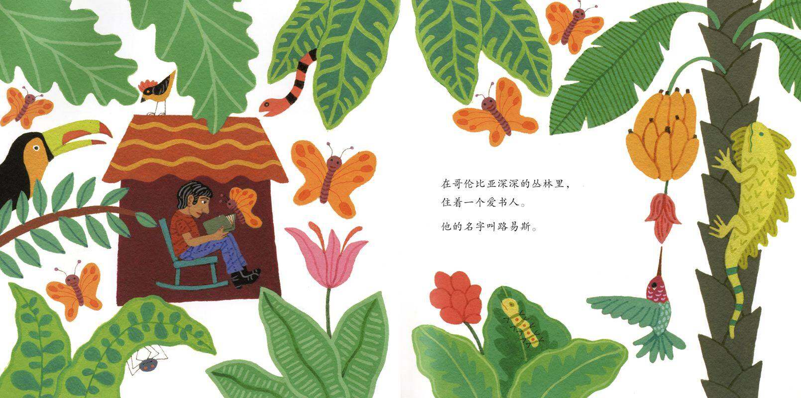 驴子图书馆：一个哥伦比亚的真实故事绘本故事第2页