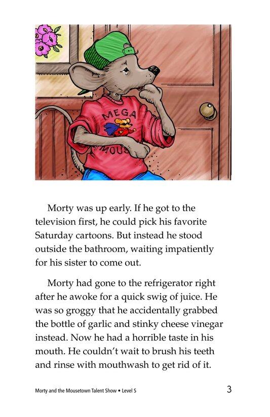 Morty and the Mousetown Talent Show绘本故事第3页