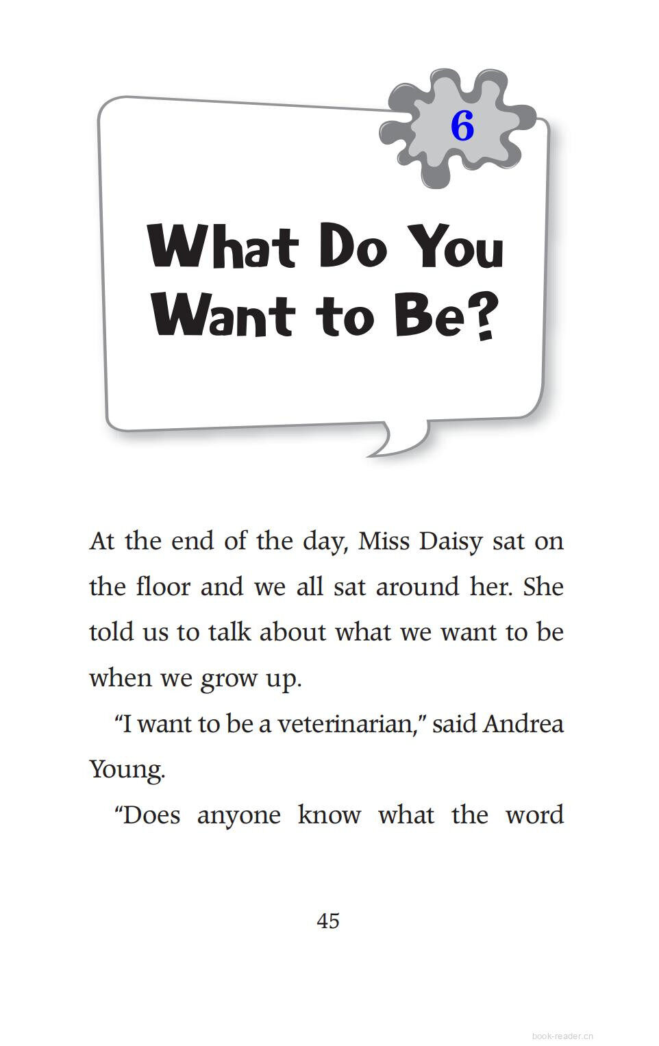 Chapter6 What Do You Want to Be?绘本故事第2页